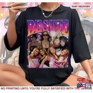 Custom Bestie Bootleg Shirt Best Friend Rap Tee Bff Birthday Gift Ideas Unisex